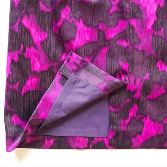 Eliza J Purple Floral Print Dress - Picture 5 of 7